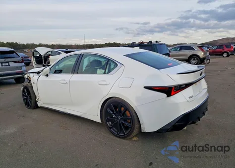 2021 Lexus Is 350 F Sport из США, поврежденный, VIN JTHGZ1E29M5022882